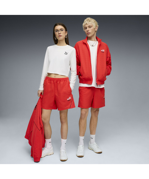 PUMA（プーマ）の「PUMA プーマ ユニセックス フューチャー プーマ アーカイブ キング リラッ（その他パンツ・メンズ・ブラック×レッド/レッド・XX-LARGE/MEDIUM/LARGE/X-LARGE/SMALL）」の11枚目の写真