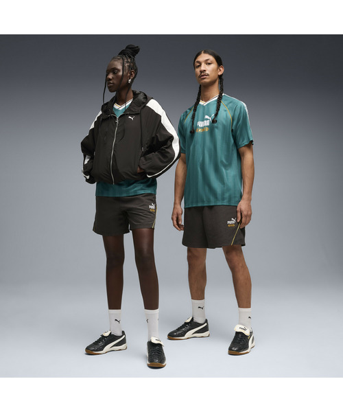 PUMA（プーマ）の「PUMA プーマ ユニセックス フューチャー プーマ アーカイブ キング リラッ（その他パンツ・メンズ・ブラック×レッド/レッド・XX-LARGE/MEDIUM/LARGE/X-LARGE/SMALL）」の3枚目の写真