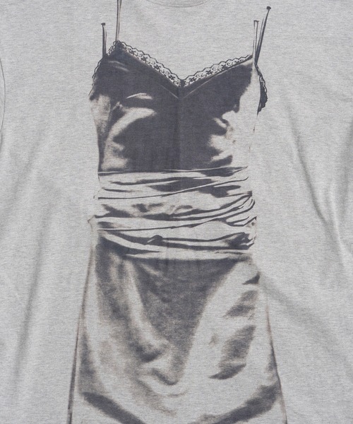 PRANK PROJECT（プランクプロジェクト）の「【2026Summer Pre-Order】ランジェリープリントチュニック / Lingerie Print Tunic（チュニック・レディース・ホワイト/グレー・FREE）」の20枚目の写真