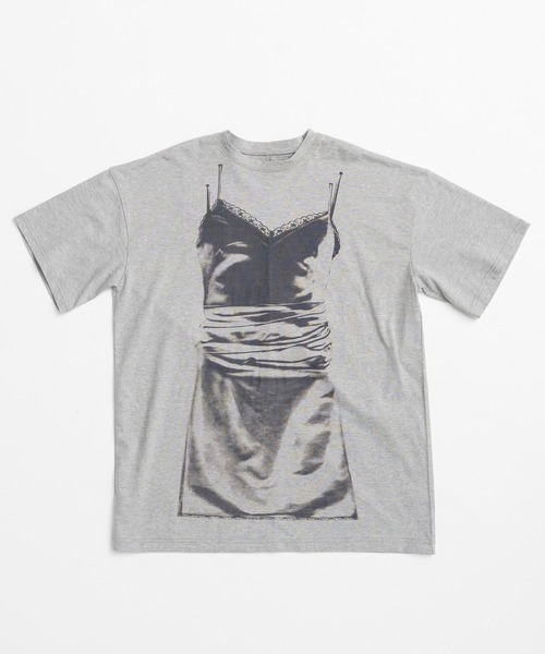 PRANK PROJECT（プランクプロジェクト）の「【2026Summer Pre-Order】ランジェリープリントチュニック / Lingerie Print Tunic（チュニック・レディース・ホワイト/グレー・FREE）」の17枚目の写真