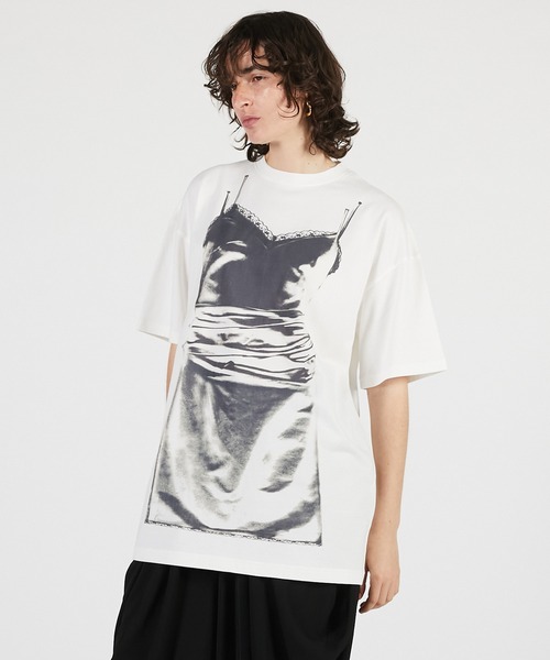 PRANK PROJECT（プランクプロジェクト）の「【2026Summer Pre-Order】ランジェリープリントチュニック / Lingerie Print Tunic（チュニック・レディース・ホワイト/グレー・FREE）」の9枚目の写真