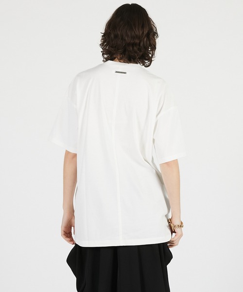 PRANK PROJECT（プランクプロジェクト）の「【2026Summer Pre-Order】ランジェリープリントチュニック / Lingerie Print Tunic（チュニック・レディース・ホワイト/グレー・FREE）」の10枚目の写真