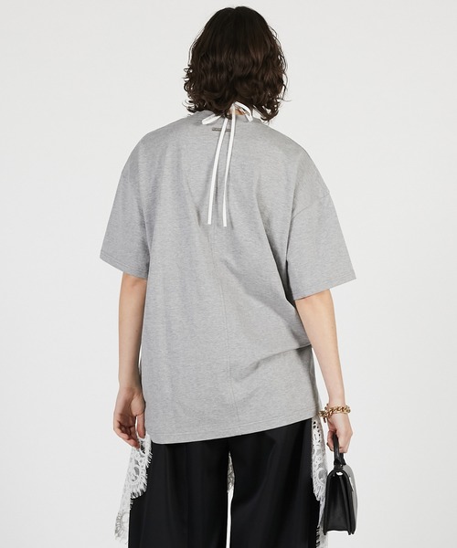 PRANK PROJECT（プランクプロジェクト）の「【2026Summer Pre-Order】ランジェリープリントチュニック / Lingerie Print Tunic（チュニック・レディース・ホワイト/グレー・FREE）」の14枚目の写真