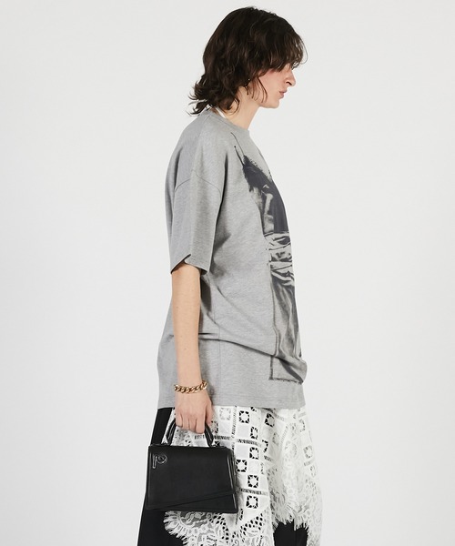 PRANK PROJECT（プランクプロジェクト）の「【2026Summer Pre-Order】ランジェリープリントチュニック / Lingerie Print Tunic（チュニック・レディース・ホワイト/グレー・FREE）」の15枚目の写真