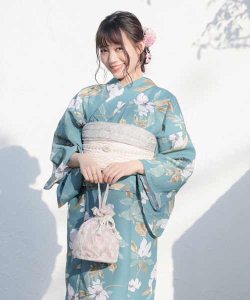 Honeys（ハニーズ）の「兵児帯（和装小物・レディース・ベージュ/ピンク/アイボリー/グレイッシュベージュ/ブルー・F）」の18枚目の写真