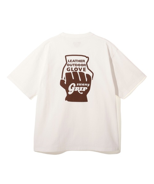 GRIP SWANY（グリップスワニー）の「【GSMCT-117】 GLOVE LOGO TEE（Tシャツ/カットソー・メンズ・Black/White/Olive/ヘザーグレー・XL/M/L/S/XXL）」の16枚目の写真