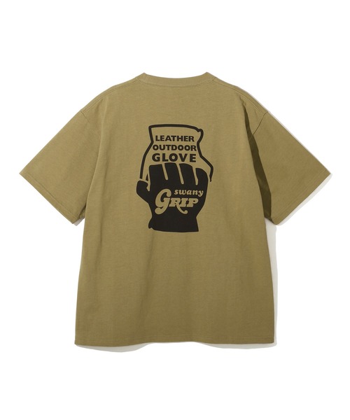 GRIP SWANY（グリップスワニー）の「【GSMCT-117】 GLOVE LOGO TEE（Tシャツ/カットソー・メンズ・Black/White/Olive/ヘザーグレー・XL/M/L/S/XXL）」の17枚目の写真