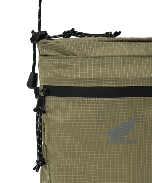 PHYPS MOTORCYCLE(フィップスモーターサイクル)の「Nylon Sacoche Bag Olive(メッセンジャーバッグ・レディース・その他・FREE)」の4枚目の写真
