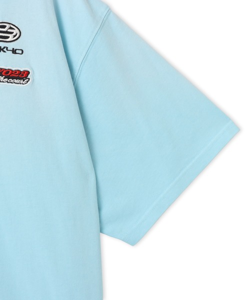 TOKYO 23(トウキョウニジュウサン)の「TOKYO 23 Vintage Racing Print T-shirt / トーキョー23 ヴィンテージ レーシング プリント ティーシャツ(Tシャツ/カットソー・メンズ・ブラック/ホワイト/サックスブルー・L/M/S/XXL/XL)」の9枚目の写真