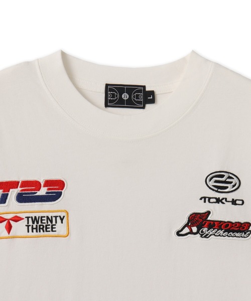 TOKYO 23(トウキョウニジュウサン)の「TOKYO 23 Vintage Racing Print T-shirt / トーキョー23 ヴィンテージ レーシング プリント ティーシャツ(Tシャツ/カットソー・メンズ・ブラック/ホワイト/サックスブルー・L/M/S/XXL/XL)」の12枚目の写真