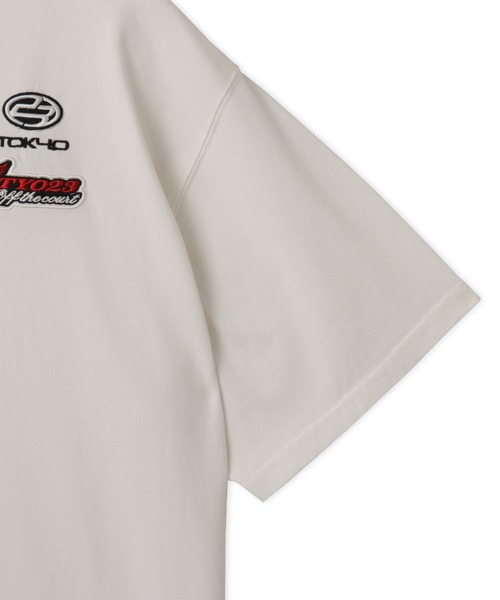 TOKYO 23(トウキョウニジュウサン)の「TOKYO 23 Vintage Racing Print T-shirt / トーキョー23 ヴィンテージ レーシング プリント ティーシャツ(Tシャツ/カットソー・メンズ・ブラック/ホワイト/サックスブルー・L/M/S/XXL/XL)」の13枚目の写真