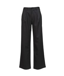 G  GENTLE WIDE LEG PINSTRIPE PANTS