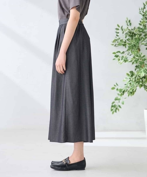 a.v.v(アーヴェヴェ)の「シャンブレースカンツ(その他パンツ・レディース・ブラック/クリーム/ブルー・36/38/40)」の16枚目の写真