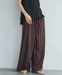 Doux archives | リネン混ストライプパンツ(その他パンツ)