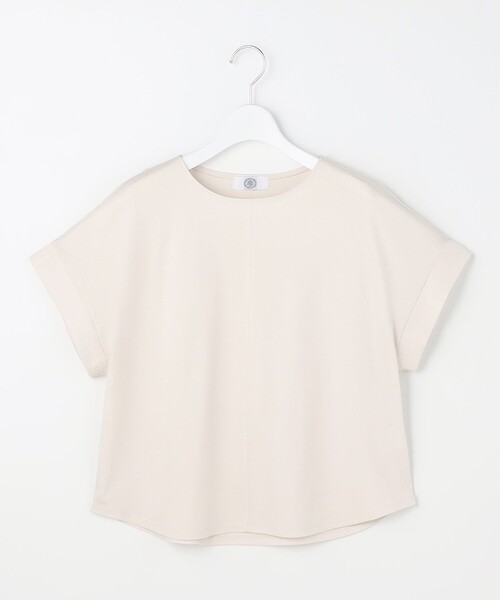 J.PRESS(ジェイプレス)の「【2WAY】コットンスムース フレンチスリーブ カットソー(Tシャツ/カットソー・レディース・ブラウン系/サックスブルー系/ホワイト系/ライトグリーン系/ネイビー系/ライトグレー系・T13/T15)」の18枚目の写真