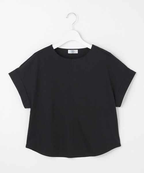 J.PRESS(ジェイプレス)の「【2WAY】コットンスムース フレンチスリーブ カットソー(Tシャツ/カットソー・レディース・ブラウン系/サックスブルー系/ホワイト系/ライトグリーン系/ネイビー系/ライトグレー系・T13/T15)」の21枚目の写真