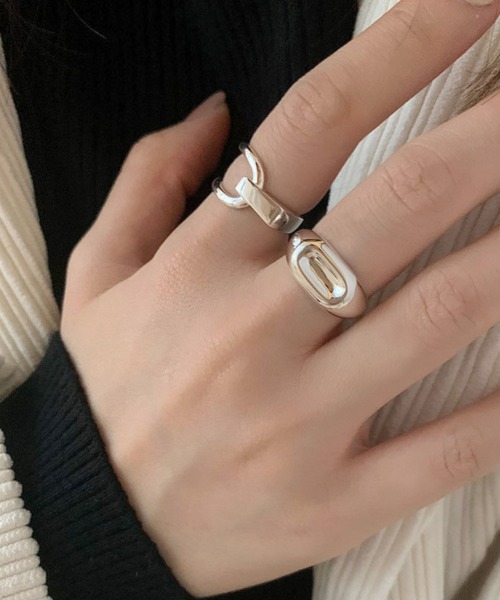 LUGG NAGG(ラグナグ)の「【526532】ボリュームデザインリング(RZ)(リング・レディース・シルバー系2/シルバー系1・FREE)」の3枚目の写真