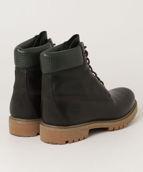 styles（スタイルス）の「Timber land 6in Premium Boots WP A2P6W EEQ（スニーカー・メンズ・ダークオリーブ・26.5cm/27.5cm）」の2枚目の写真
