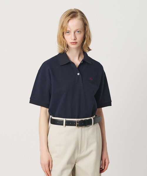 THE RERACS 24SS コットンカノコレギュラーポロシャツ ER＞コットン カノコ ポロシャツ（ポロシャツ）｜ER（イーアール）の