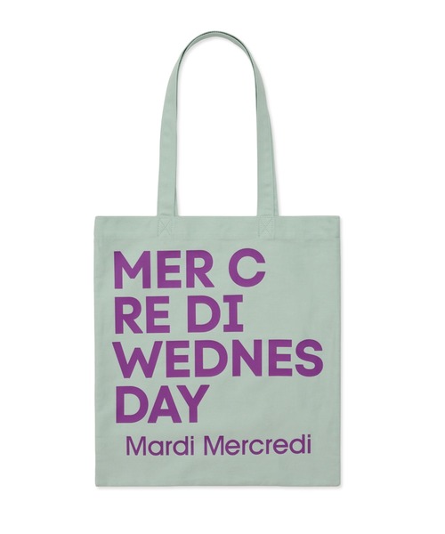 Mardi Mercredi(マルディメクルディ)の「CANVAS BAG FLOWER DU MERCREDI / キャンバスバッグ フラワー ドゥ メクルディ(トートバッグ・レディース・ライトピンク/グリーン/ブルー/クリーム/ミント・FREE)」の19枚目の写真