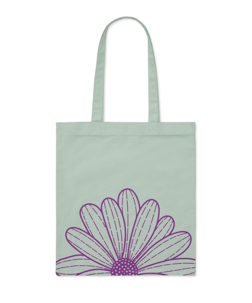 Mardi Mercredi(マルディメクルディ)の「CANVAS BAG FLOWER DU MERCREDI / キャンバスバッグ フラワー ドゥ メクルディ(トートバッグ・レディース・ライトピンク/グリーン/ブルー/クリーム/ミント・FREE)」の16枚目の写真