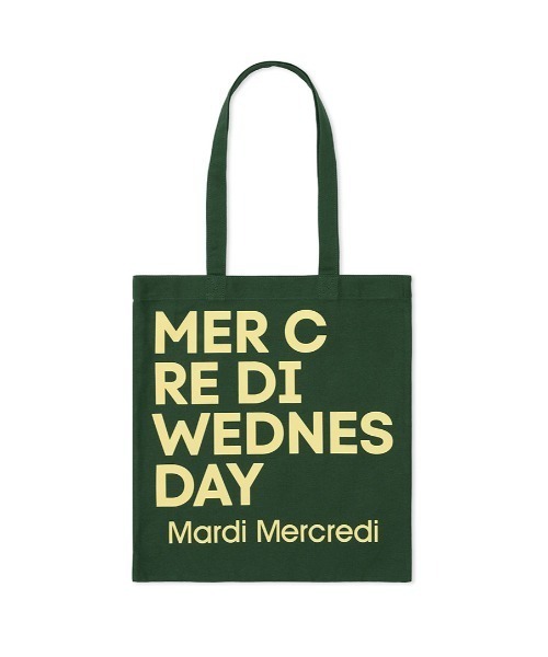 Mardi Mercredi(マルディメクルディ)の「CANVAS BAG FLOWER DU MERCREDI / キャンバスバッグ フラワー ドゥ メクルディ(トートバッグ・レディース・ライトピンク/グリーン/ブルー/クリーム/ミント・FREE)」の11枚目の写真