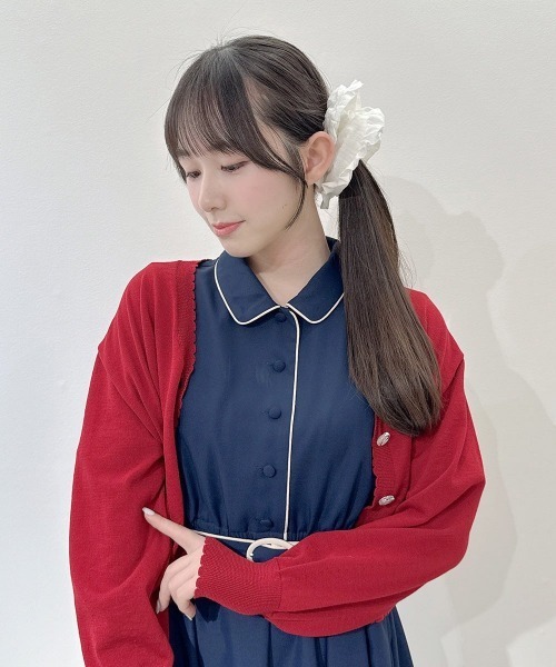 F i.n.t(フィント)の「パイピング使いワンピース/fint フィント(ワンピース・レディース・ミント/ネイビー・FREE)」の22枚目の写真