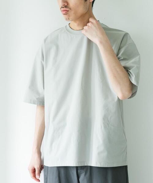URBAN RESEARCH DOORS(アーバンリサーチドアーズ)の「『吸水速乾/抗ピリング/UVカット/接触冷感』PERFECTEX メッシュショートスリーブ Tシャツ(Tシャツ/カットソー・メンズ・モカ/ブラック/ライトグレー・MEDIUM/X-LARGE/LARGE)」の1枚目の写真