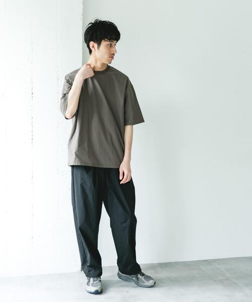 URBAN RESEARCH DOORS(アーバンリサーチドアーズ)の「『吸水速乾/抗ピリング/UVカット/接触冷感』PERFECTEX メッシュショートスリーブ Tシャツ(Tシャツ/カットソー・メンズ・モカ/ブラック/ライトグレー・MEDIUM/X-LARGE/LARGE)」の10枚目の写真