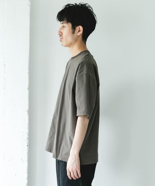 URBAN RESEARCH DOORS(アーバンリサーチドアーズ)の「『吸水速乾/抗ピリング/UVカット/接触冷感』PERFECTEX メッシュショートスリーブ Tシャツ(Tシャツ/カットソー・メンズ・モカ/ブラック/ライトグレー・MEDIUM/X-LARGE/LARGE)」の12枚目の写真