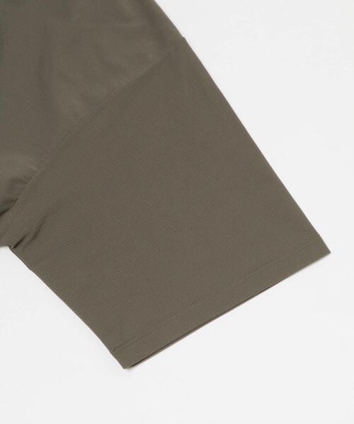 URBAN RESEARCH DOORS(アーバンリサーチドアーズ)の「『吸水速乾/抗ピリング/UVカット/接触冷感』PERFECTEX メッシュショートスリーブ Tシャツ(Tシャツ/カットソー・メンズ・モカ/ブラック/ライトグレー・MEDIUM/X-LARGE/LARGE)」の15枚目の写真