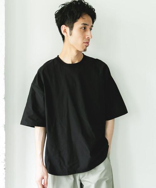 URBAN RESEARCH DOORS(アーバンリサーチドアーズ)の「『吸水速乾/抗ピリング/UVカット/接触冷感』PERFECTEX メッシュショートスリーブ Tシャツ(Tシャツ/カットソー・メンズ・モカ/ブラック/ライトグレー・MEDIUM/X-LARGE/LARGE)」の16枚目の写真