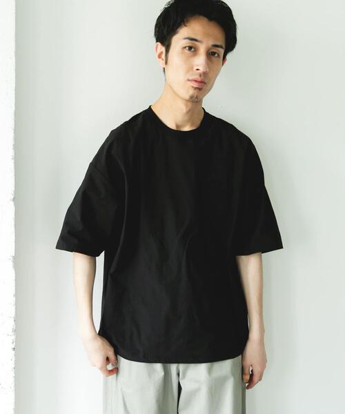 URBAN RESEARCH DOORS(アーバンリサーチドアーズ)の「『吸水速乾/抗ピリング/UVカット/接触冷感』PERFECTEX メッシュショートスリーブ Tシャツ(Tシャツ/カットソー・メンズ・モカ/ブラック/ライトグレー・MEDIUM/X-LARGE/LARGE)」の17枚目の写真