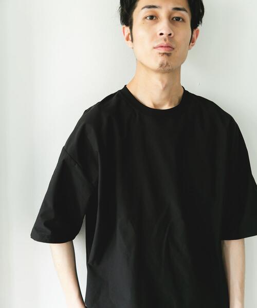 URBAN RESEARCH DOORS(アーバンリサーチドアーズ)の「『吸水速乾/抗ピリング/UVカット/接触冷感』PERFECTEX メッシュショートスリーブ Tシャツ(Tシャツ/カットソー・メンズ・モカ/ブラック/ライトグレー・MEDIUM/X-LARGE/LARGE)」の18枚目の写真