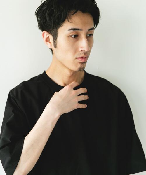 URBAN RESEARCH DOORS(アーバンリサーチドアーズ)の「『吸水速乾/抗ピリング/UVカット/接触冷感』PERFECTEX メッシュショートスリーブ Tシャツ(Tシャツ/カットソー・メンズ・モカ/ブラック/ライトグレー・MEDIUM/X-LARGE/LARGE)」の19枚目の写真