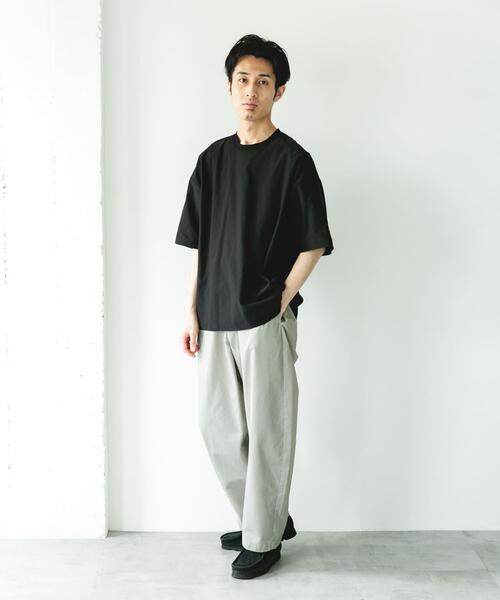 URBAN RESEARCH DOORS(アーバンリサーチドアーズ)の「『吸水速乾/抗ピリング/UVカット/接触冷感』PERFECTEX メッシュショートスリーブ Tシャツ(Tシャツ/カットソー・メンズ・モカ/ブラック/ライトグレー・MEDIUM/X-LARGE/LARGE)」の21枚目の写真