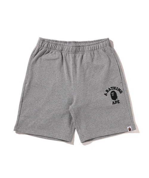 COLLEGE SWEAT SHORTS（スウェットパンツ）｜A BATHING APE（ア