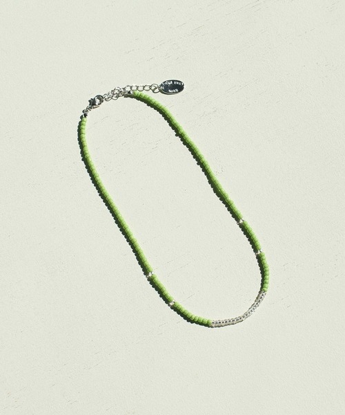 ROSE BUD（ローズバッド）の「COLOR BEADS NECKLACE（ネックレス・レディース・ブラック/グリーン/レッド・ONE SIZE）」の8枚目の写真