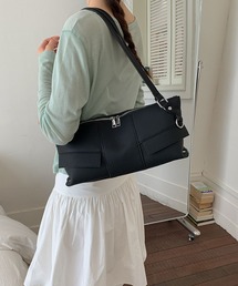 5色展開レザー バイカーバッグ 大容量 ショルダー レトロ