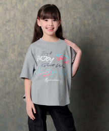 THE CASUAL | グラフィックプリント オーバーサイズ Tシャツ(Tシャツ/カットソー)
