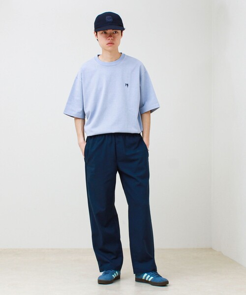 GLOSTER(グロスター)の「【人気シリーズ/UNISEX/5色展開】TROPICAL GOODNESS イージーパンツ(その他パンツ・メンズ・チャコールグレー/ブラック系その他/キナリ/イエロー/インディゴブルー・M/L/S)」の7枚目の写真