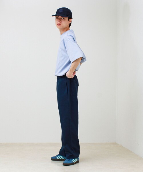 GLOSTER(グロスター)の「【人気シリーズ/UNISEX/5色展開】TROPICAL GOODNESS イージーパンツ(その他パンツ・メンズ・チャコールグレー/ブラック系その他/キナリ/イエロー/インディゴブルー・M/L/S)」の8枚目の写真