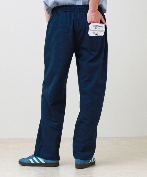 GLOSTER(グロスター)の「【人気シリーズ/UNISEX/5色展開】TROPICAL GOODNESS イージーパンツ(その他パンツ・メンズ・チャコールグレー/ブラック系その他/キナリ/イエロー/インディゴブルー・M/L/S)」の12枚目の写真