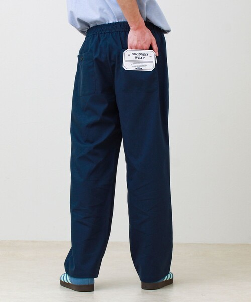 GLOSTER(グロスター)の「【人気シリーズ/UNISEX/5色展開】TROPICAL GOODNESS イージーパンツ(その他パンツ・メンズ・チャコールグレー/ブラック系その他/キナリ/イエロー/インディゴブルー・M/L/S)」の14枚目の写真