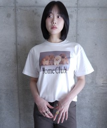 AKISHIKA design（アキシカデザイン）の「POME CLUB T-SHIRTS（Tシャツ/カットソー）」