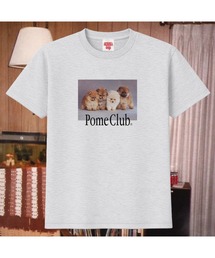 AKISHIKA design（アキシカデザイン）の「POME CLUB T-SHIRTS（Tシャツ/カットソー）」
