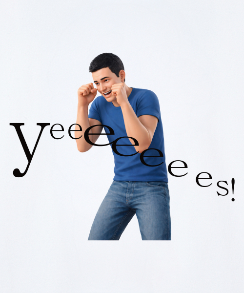 LAUGHER(ラファー)の「イエス Tシャツ - ホワイト (肯定の力)(Tシャツ/カットソー・レディース・ホワイト・MEDIUM/LARGE/X-LARGE/SMALL)」の10枚目の写真