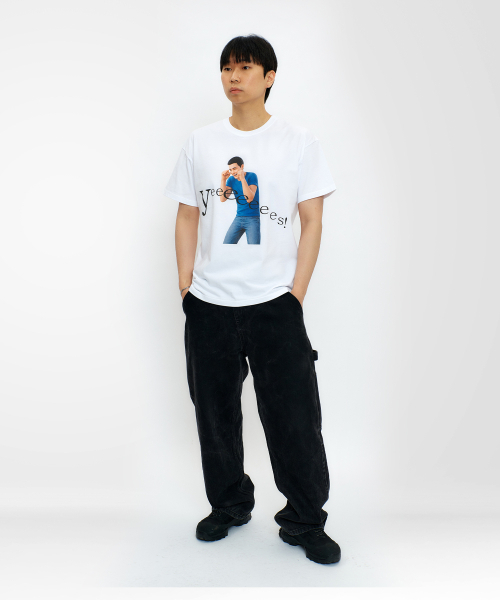 LAUGHER(ラファー)の「イエス Tシャツ - ホワイト (肯定の力)(Tシャツ/カットソー・レディース・ホワイト・MEDIUM/LARGE/X-LARGE/SMALL)」の12枚目の写真