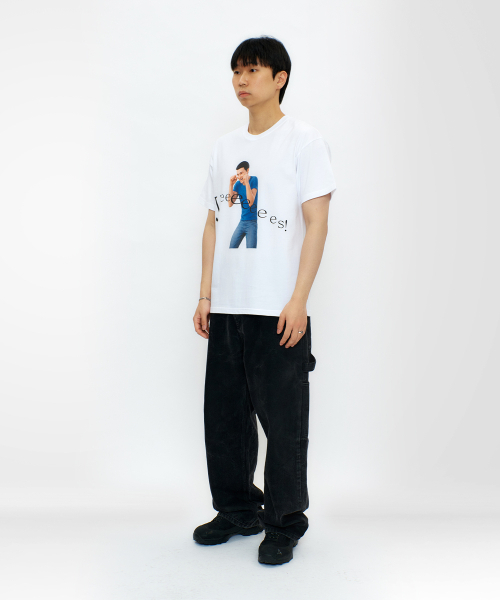 LAUGHER(ラファー)の「イエス Tシャツ - ホワイト (肯定の力)(Tシャツ/カットソー・レディース・ホワイト・MEDIUM/LARGE/X-LARGE/SMALL)」の5枚目の写真