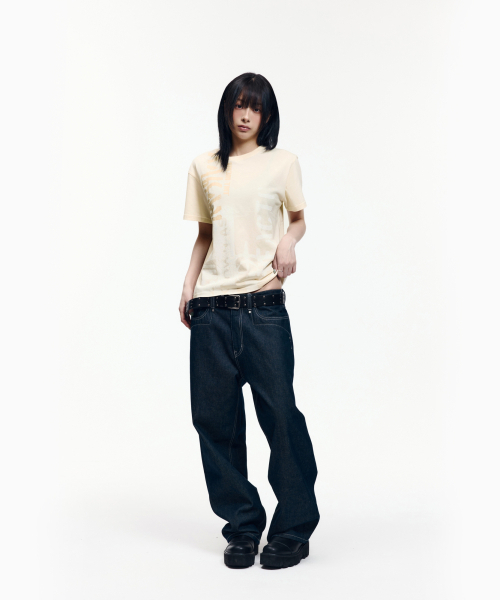 AAKAM(アーカム)の「Aim Lettering Half Top (Light Yellow)(Tシャツ/カットソー・レディース・その他・1/2/3)」の17枚目の写真